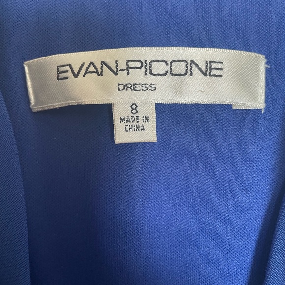 Halter neck royal blue dress - Picture 4 of 4